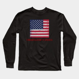 Joe biden president of america 2020 Long Sleeve T-Shirt